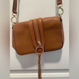 Brown Leather Rebecca Minkoff Crossbody Purse